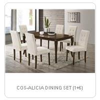 COS-ALICIA DINING SET (1+6)